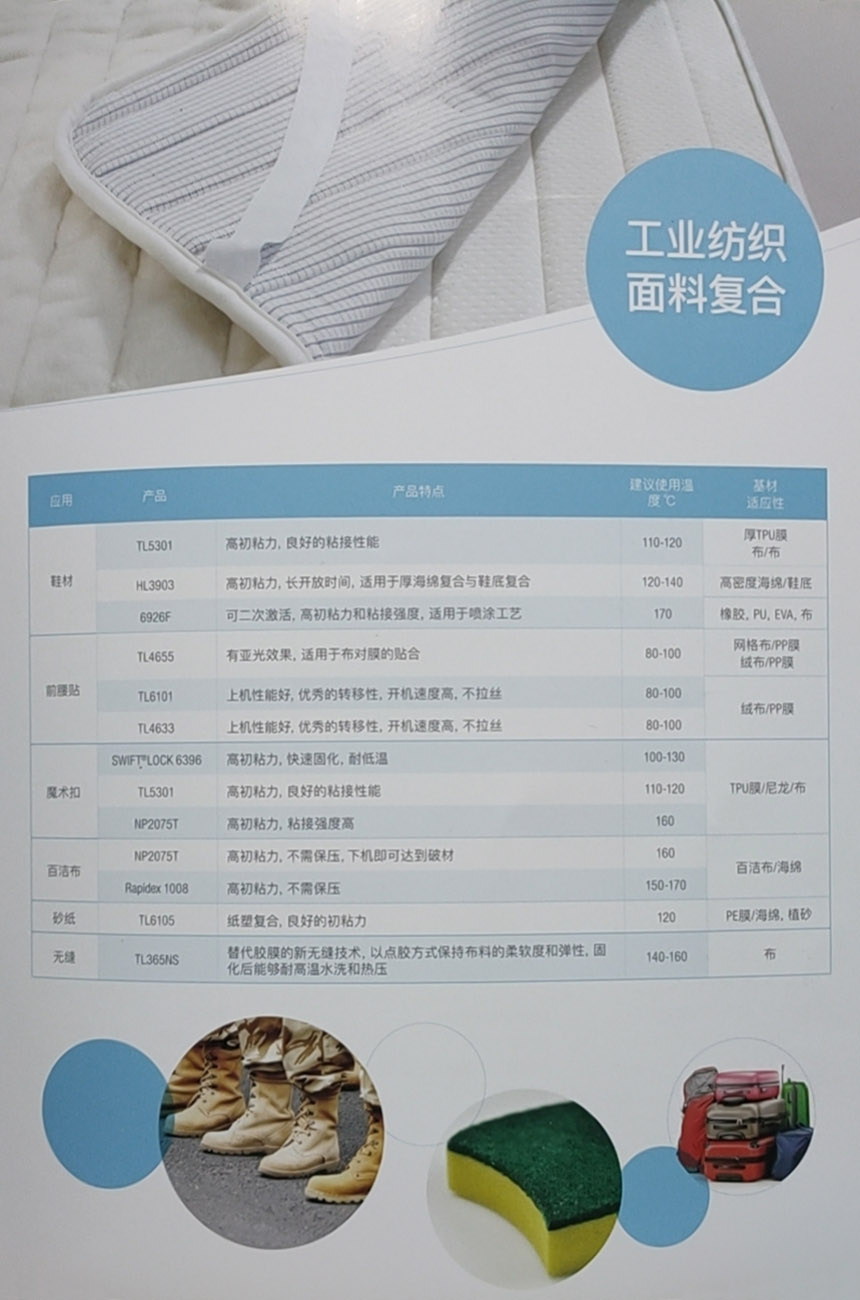 PUR復合膠粘劑
